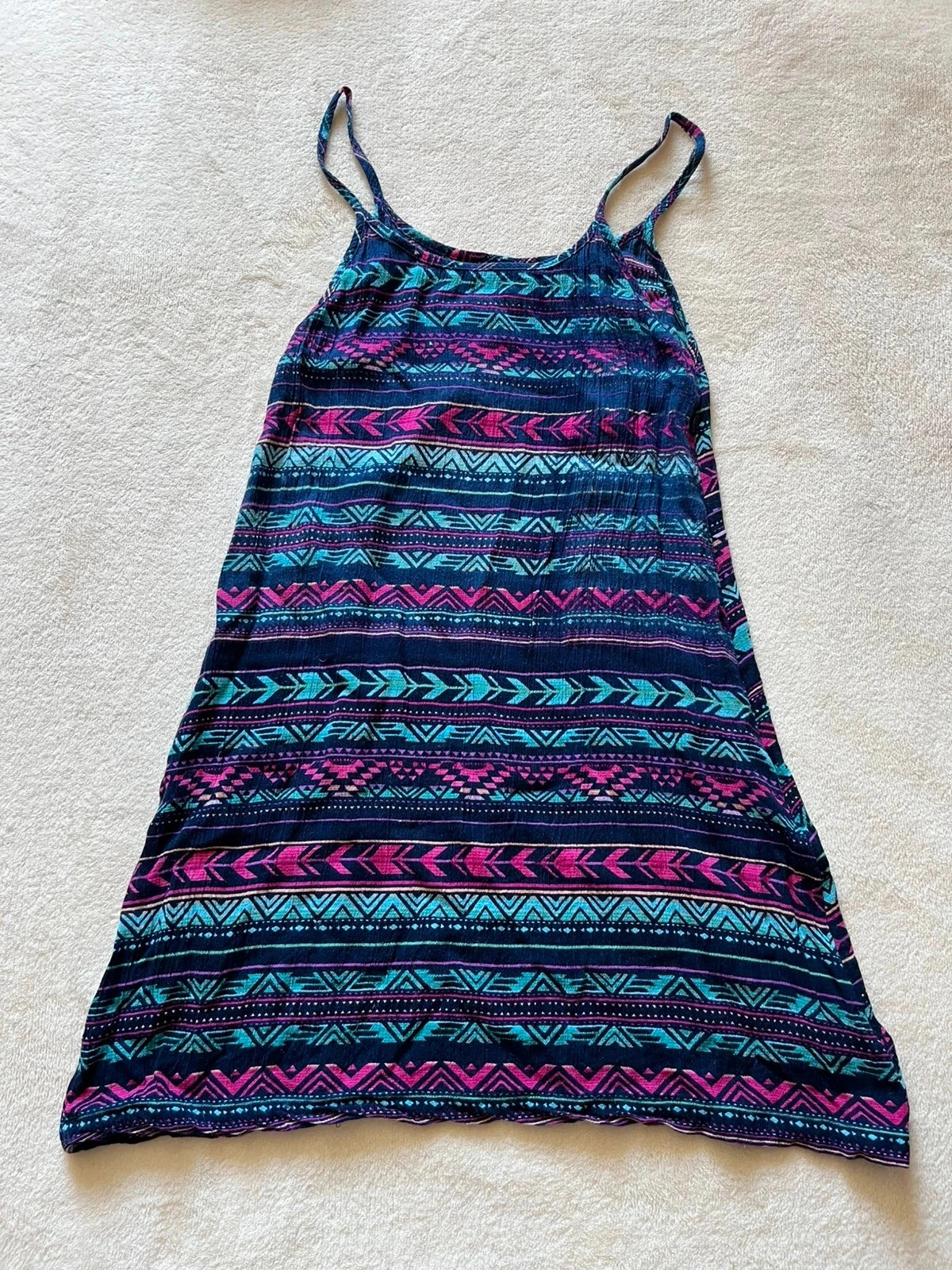 Débardeur fille motifs bohème multicolore 12 ans 🌈